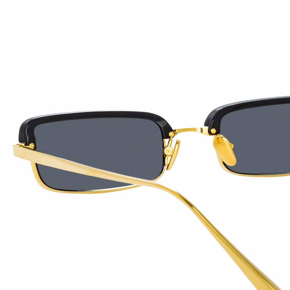 Color_LFL968C1SUN - Linda Farrow Leona C1 Rectangular Sunglasses