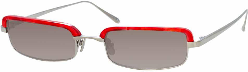 Color_LFL968C3SUN - Linda Farrow Leona C3 Rectangular Sunglasses