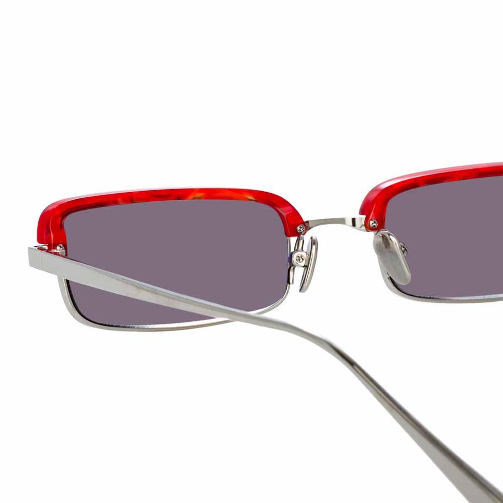 Color_LFL968C3SUN - Linda Farrow Leona C3 Rectangular Sunglasses