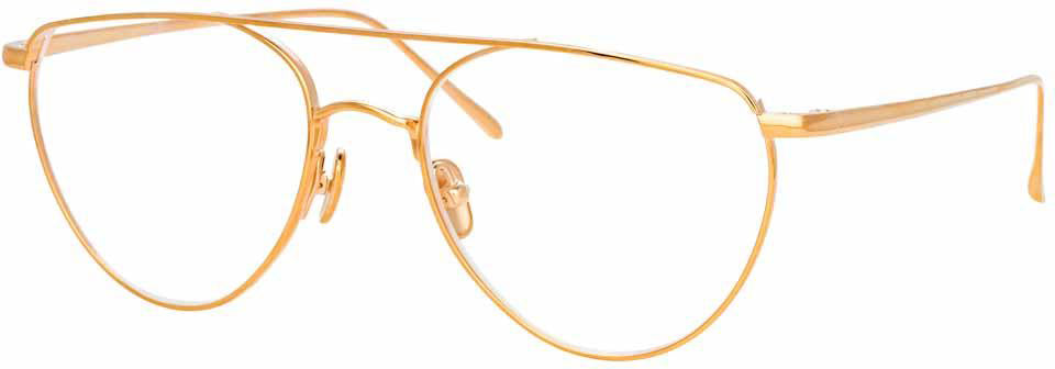 Color_LFL974C3OPT - Linda Farrow Auguste C3 Aviator Optical Frame