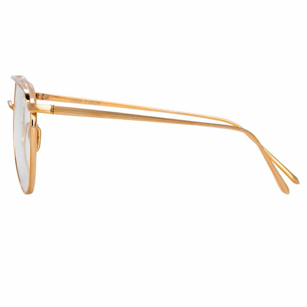 Color_LFL974C3OPT - Linda Farrow Auguste C3 Aviator Optical Frame