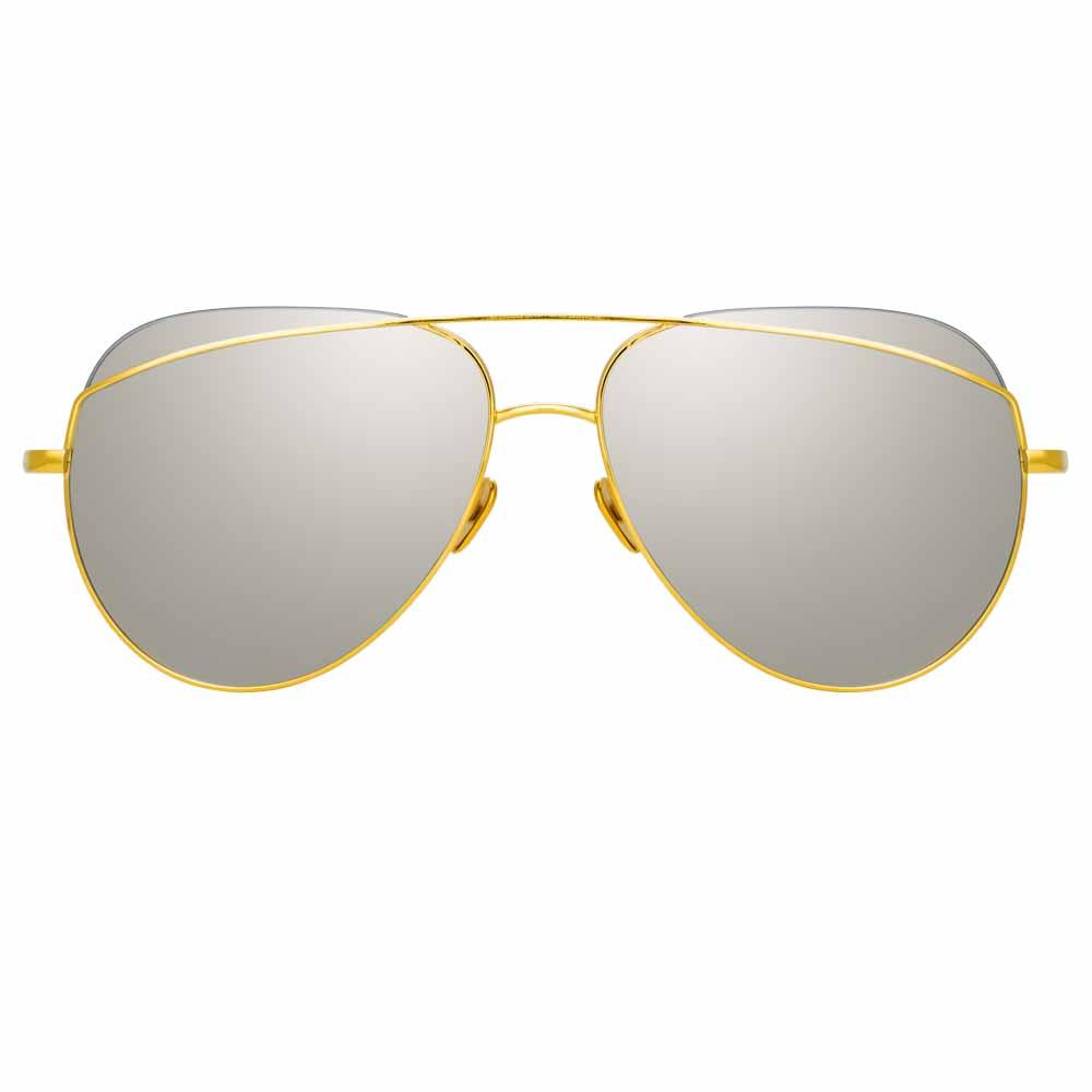 Color_LFL975C1SUN - Linda Farrow Colt C1 Aviator Sunglasses