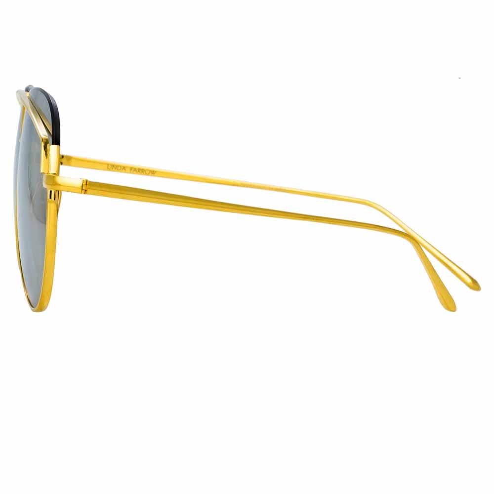 Color_LFL975C1SUN - Linda Farrow Colt C1 Aviator Sunglasses