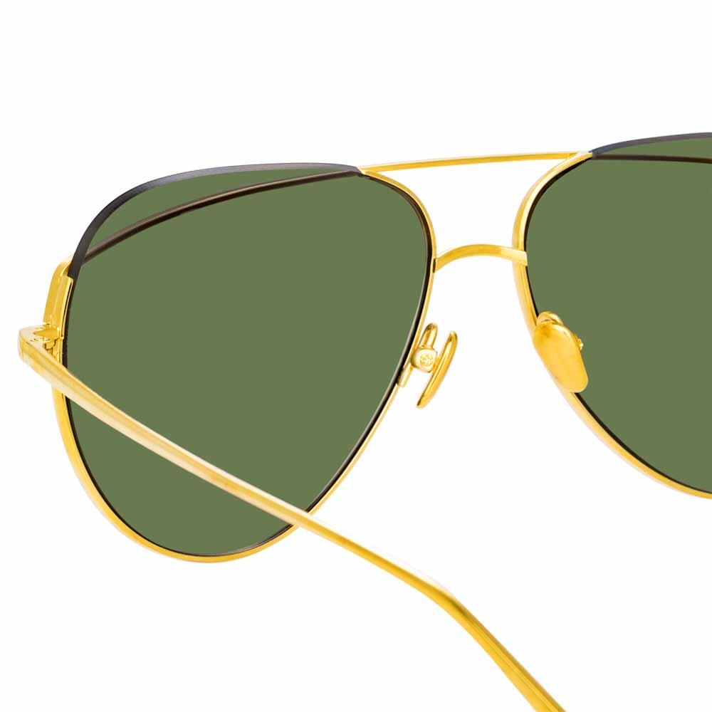 Color_LFL975C1SUN - Linda Farrow Colt C1 Aviator Sunglasses