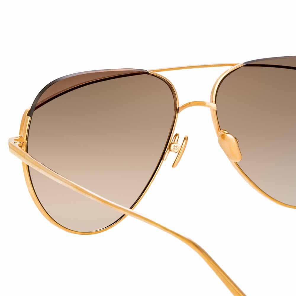 Color_LFL975C6SUN - Linda Farrow Colt C6 Aviator Sunglasses