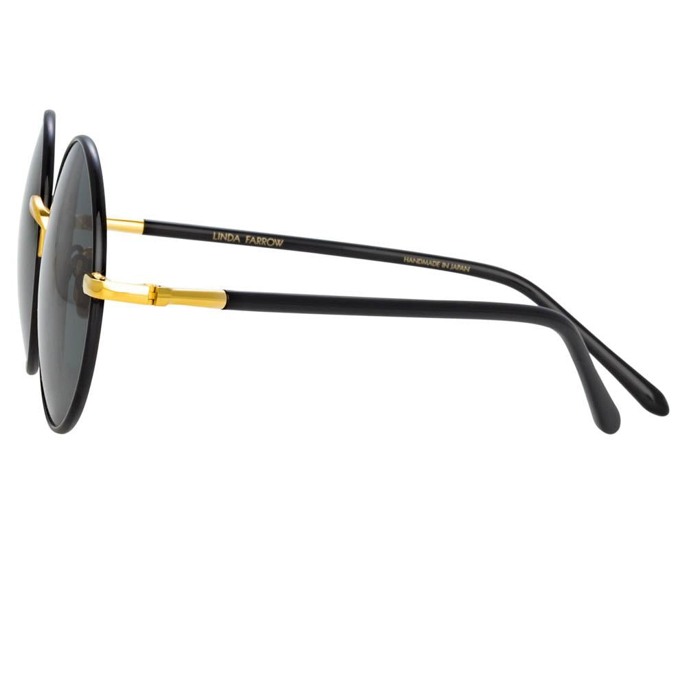 Color_LFL983C1SUN - Welch Round Sunglasses in Black