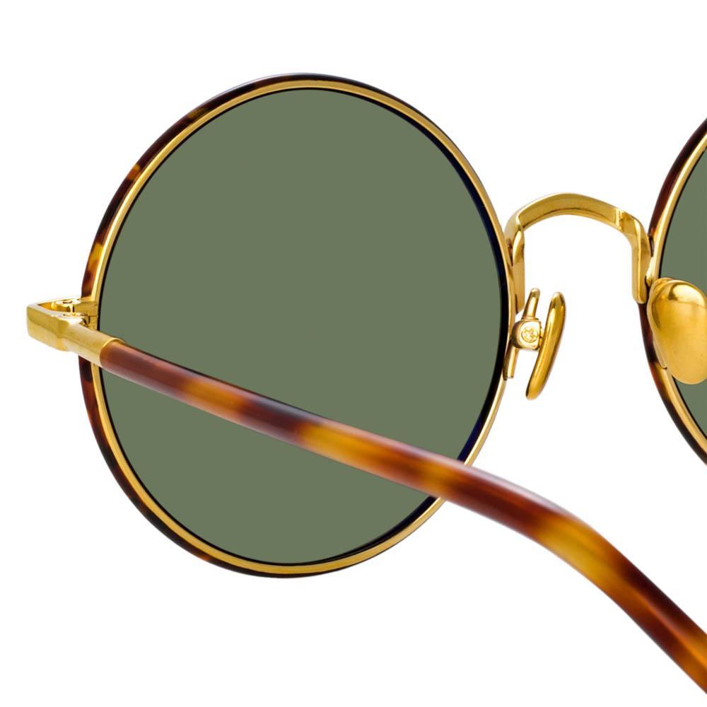 Color_LFL983C3SUN - Welch Round Sunglasses in Tortoiseshell