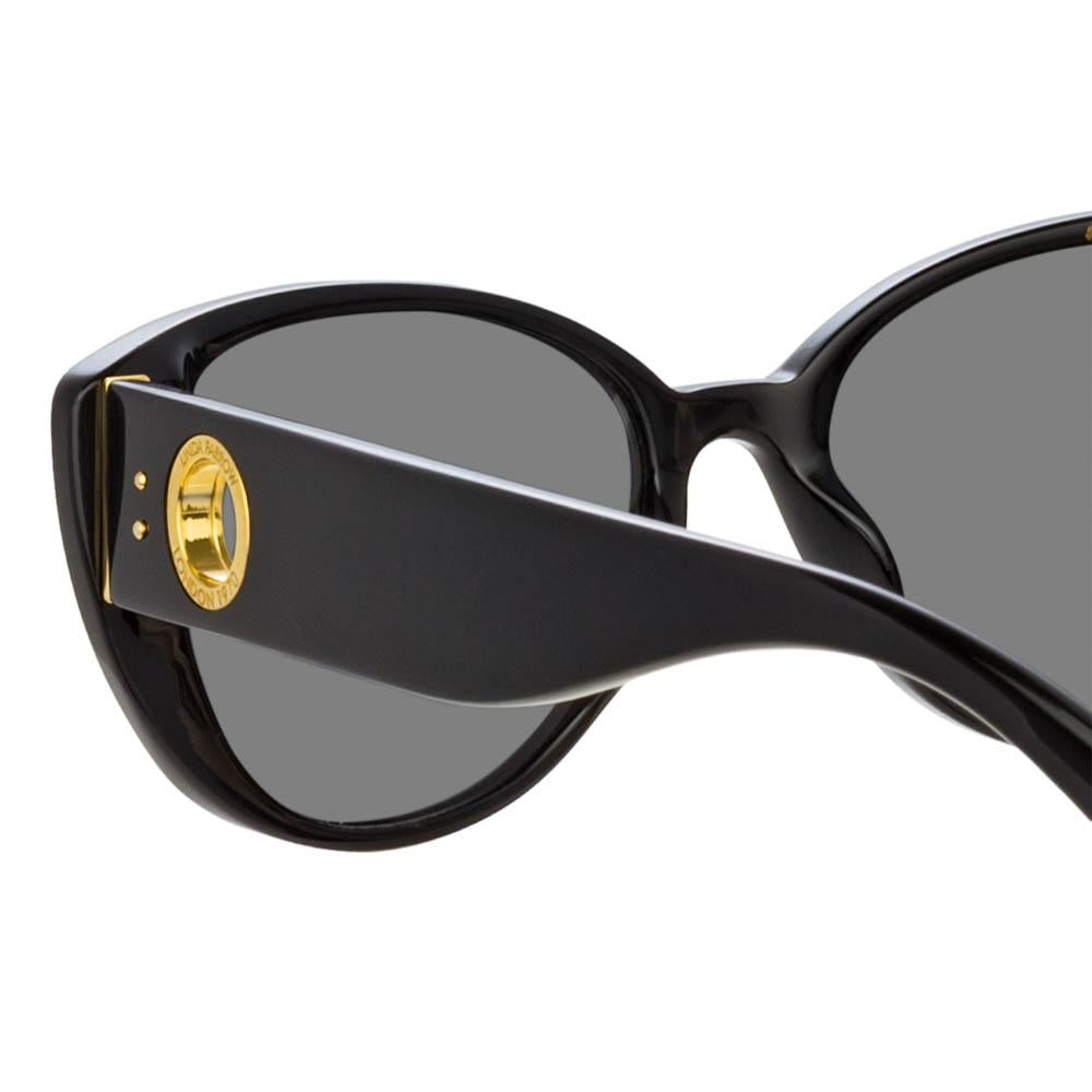 Color_LFL986C1SUN - Sarandon Cat Eye Sunglasses in Black