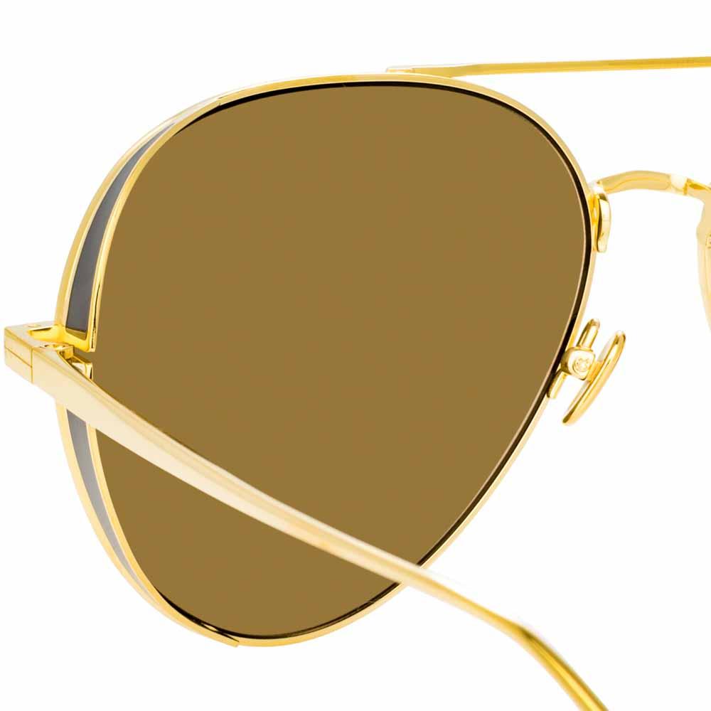 Color_LFL992C2SUN - Linda Farrow Ace C2 Aviator Sunglasses