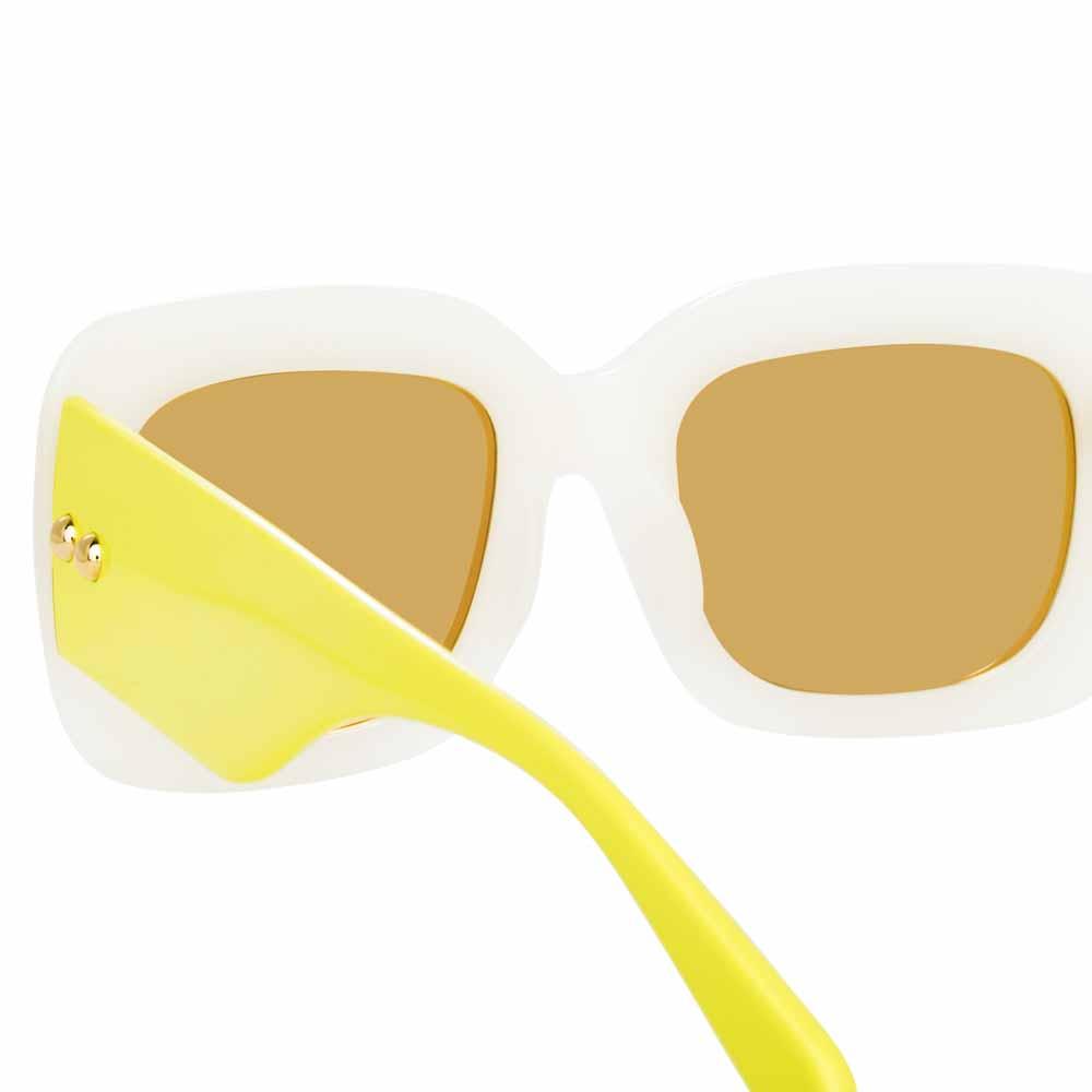 Color_LFL995C4SUN - Linda Farrow Lavinia C4 Rectangular Sunglasses