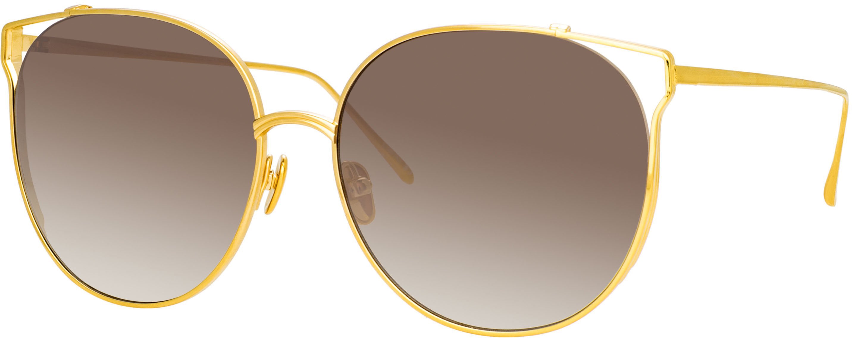 Color_LFL996C1SUN - Joanna Oversized Sunglasses in Yellow Gold