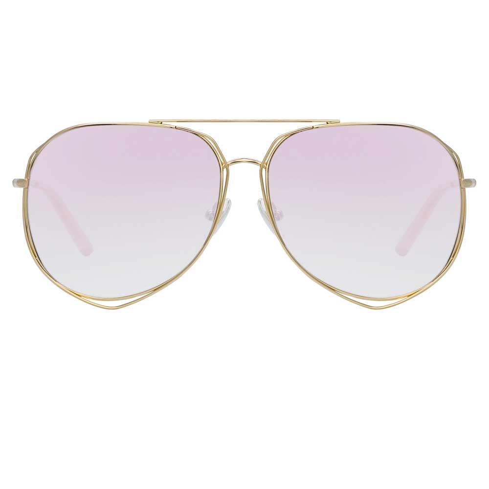 Color_MW222C5SUN - Matthew Williamson Heather C5 Aviator Sunglasses