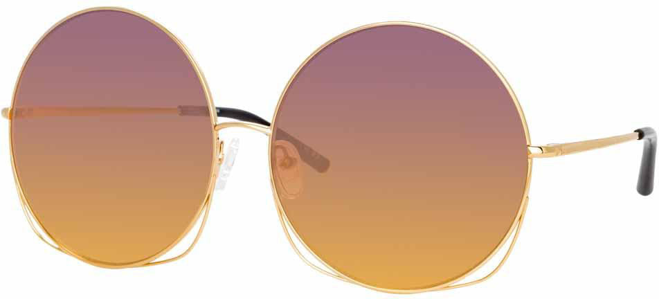 Color_MW248C1SUN - Matthew Williamson Freesia C1 Oversized Sunglasses