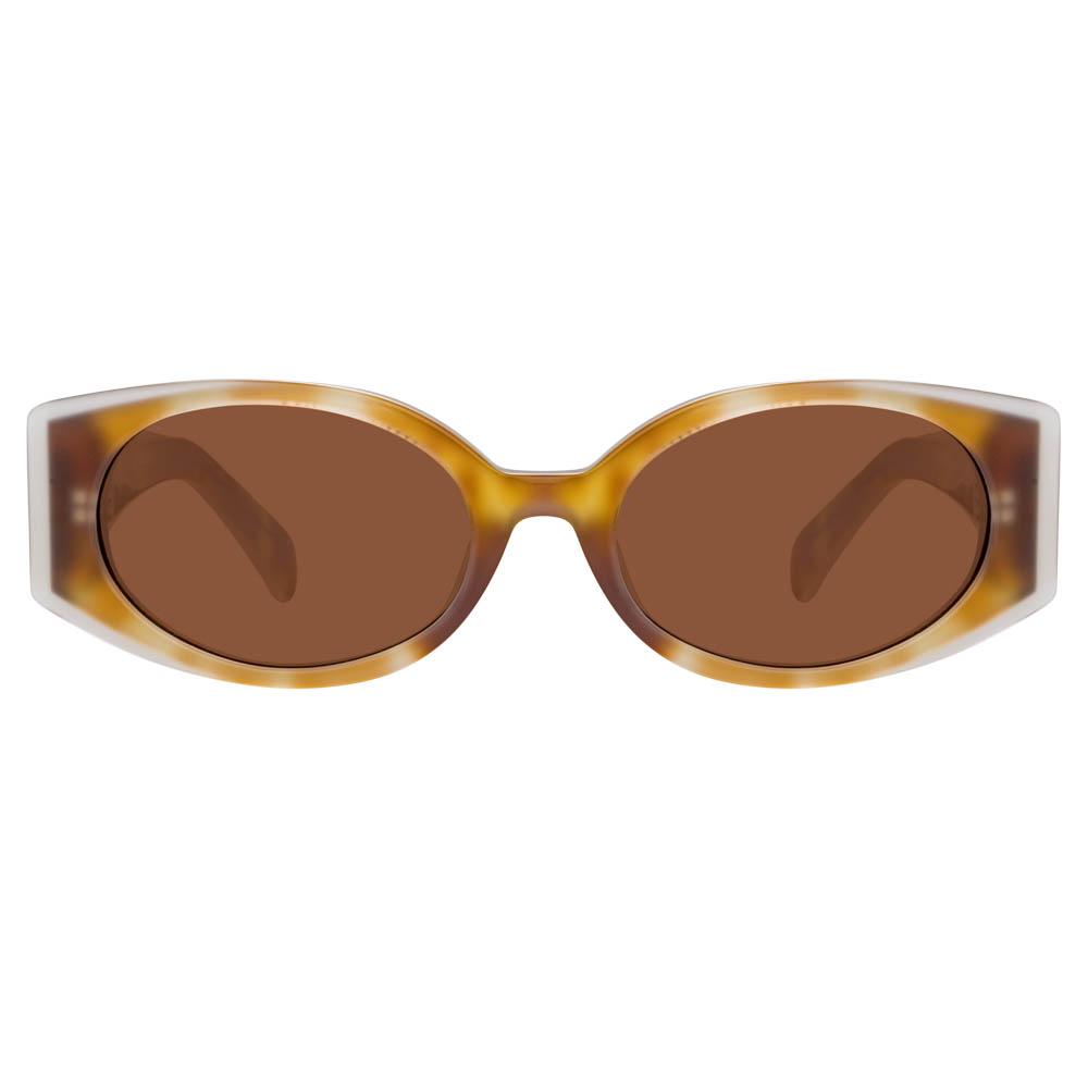 Color_MW249C2SUN - Matthew Williamson Bluebell Cat Eye Sunglasses in Tortoiseshell