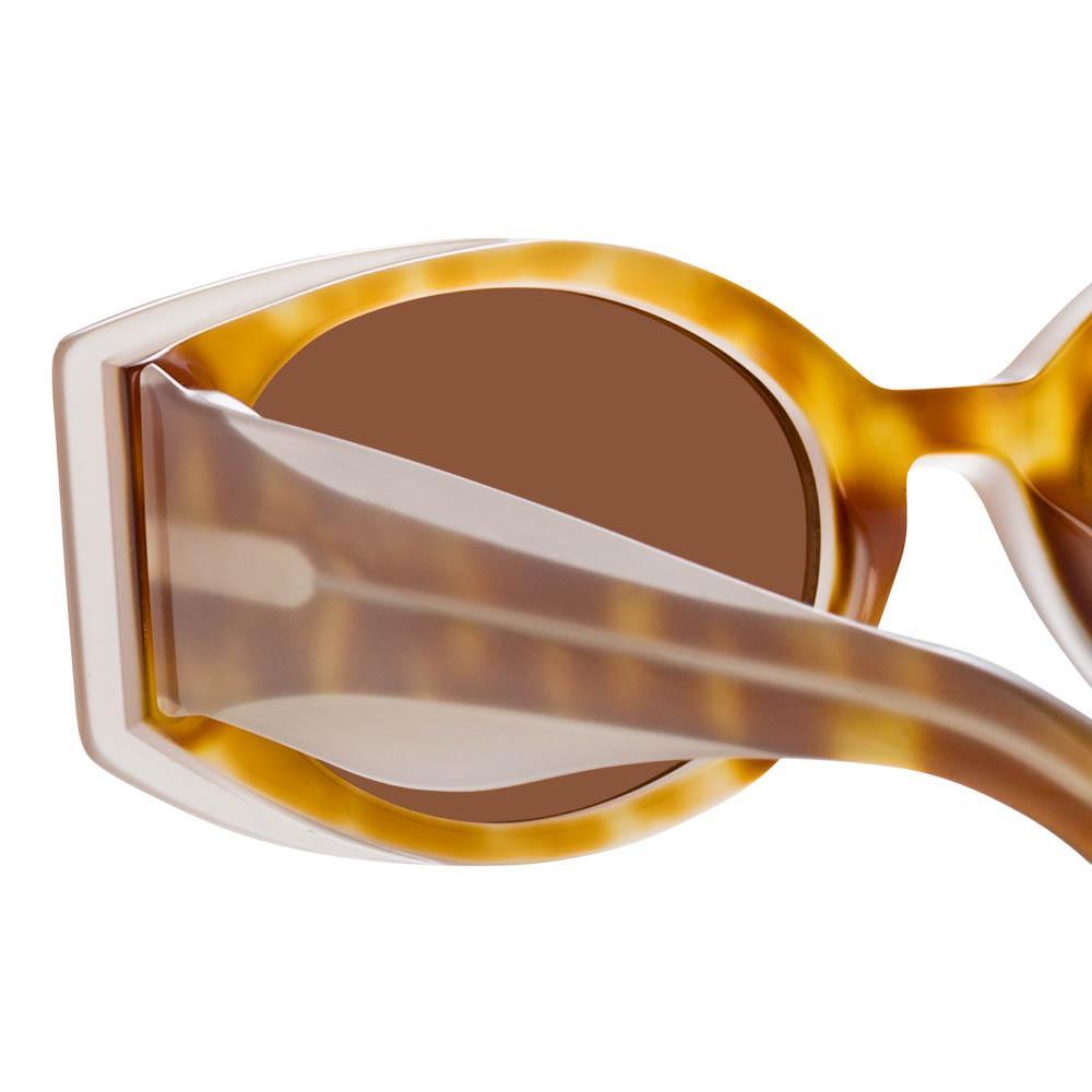 Color_MW249C2SUN - Matthew Williamson Bluebell Cat Eye Sunglasses in Tortoiseshell