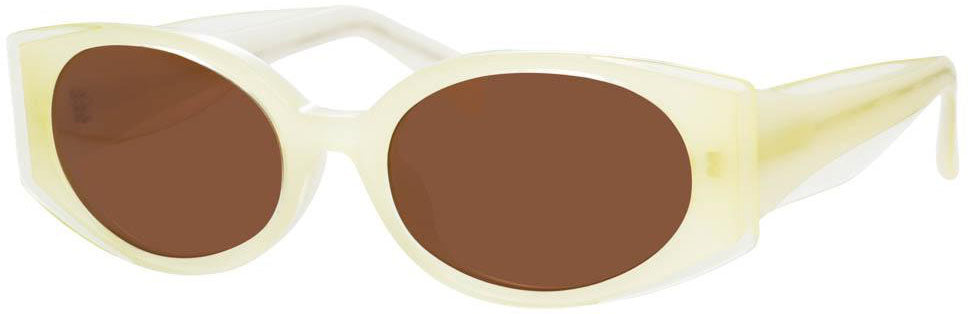 Color_MW249C3SUN - Matthew Williamson Bluebell Cat Eye Sunglasses in Yellow