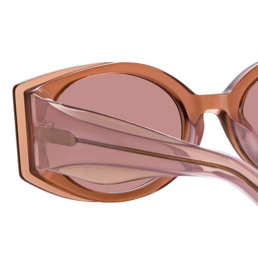 Color_MW249C4SUN - Matthew Williamson Bluebell Cat Eye Sunglasses in Purple