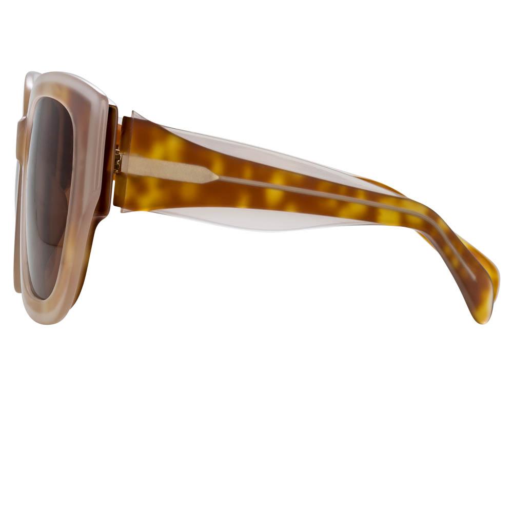 Color_MW261C2SUN - Matthew Williamson Senna D-Frame Sunglasses in Tortoiseshell