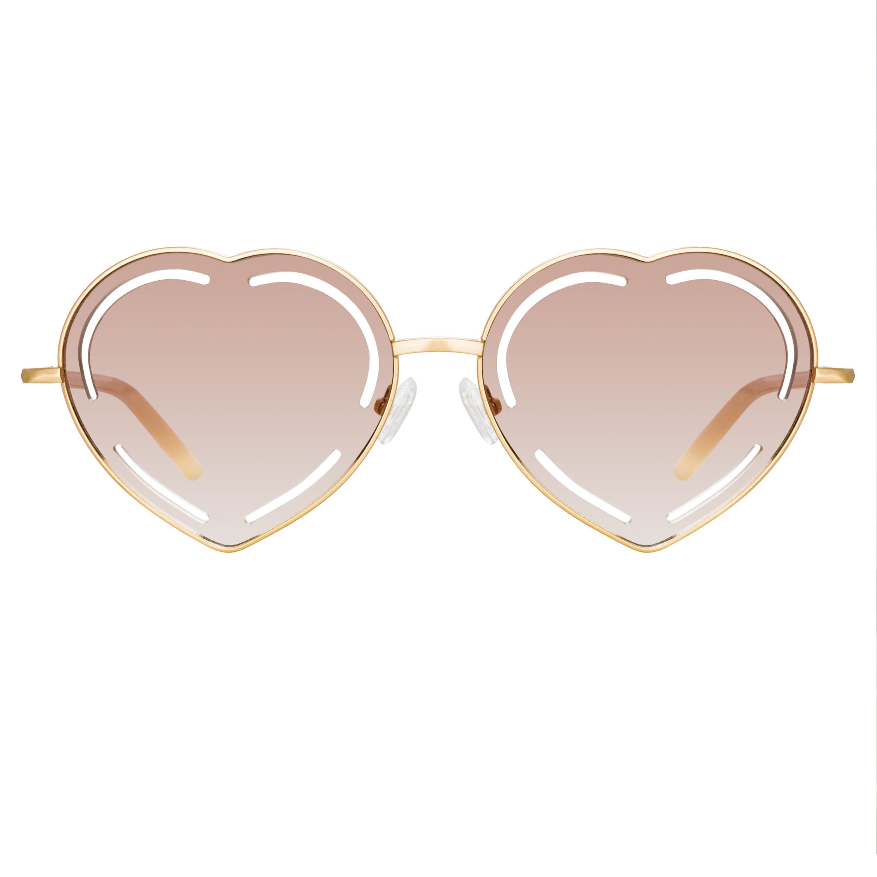 Color_MW265C1SUN - Matthew Williamson Petunia Sunglasses in Light Gold