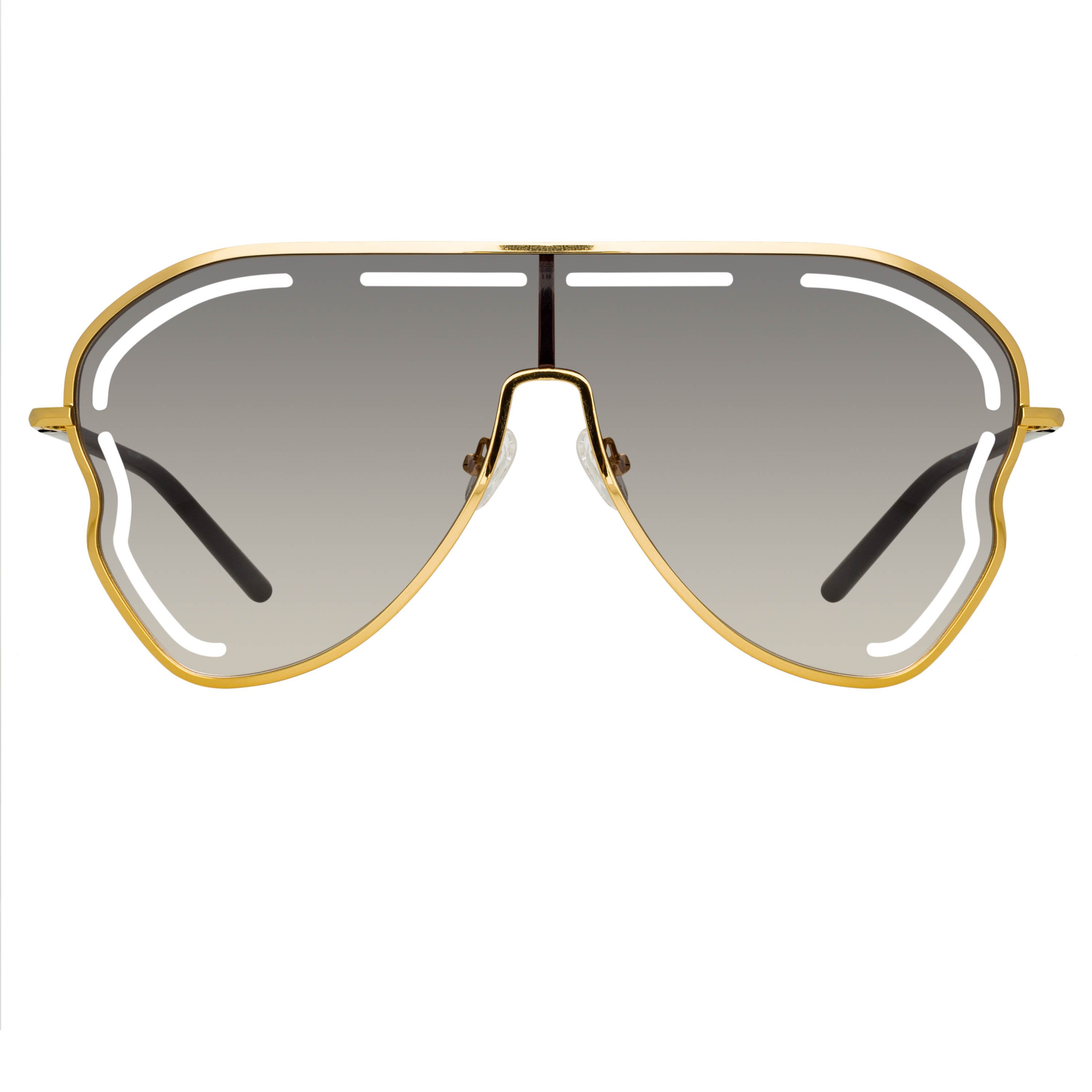 Color_MW266C1SUN - Matthew Williamson Gardenia Sunglasses in Yellow Gold