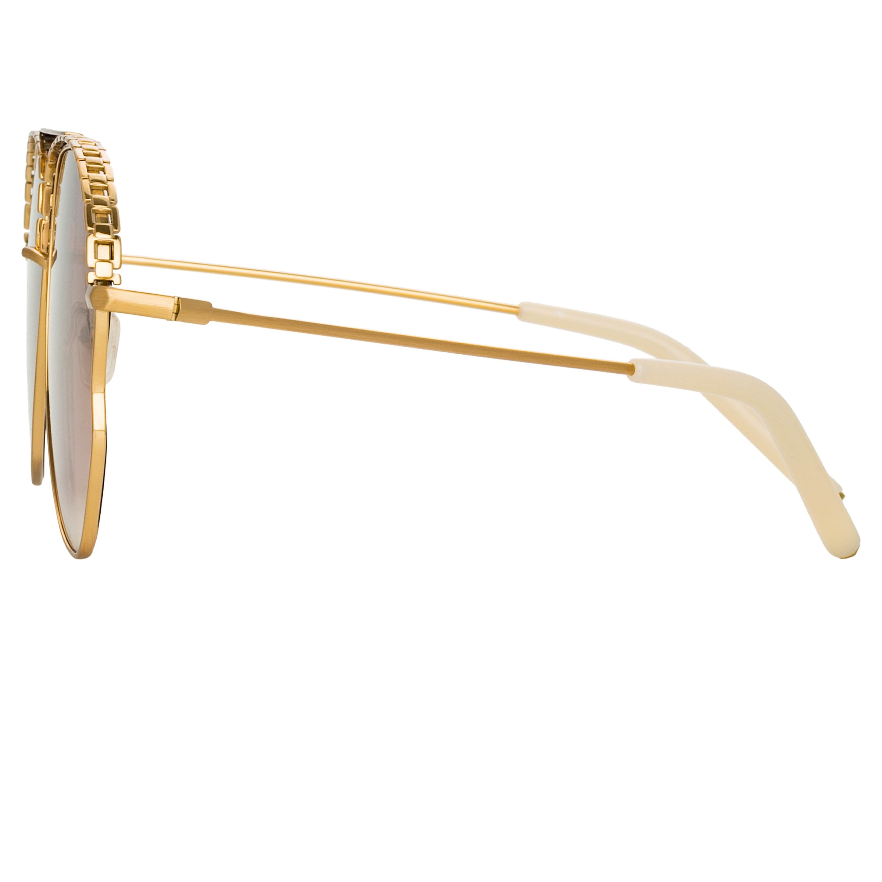 Color_MW272C2SUN - Matthew Williamson Lupin Sunglasses in Light Gold