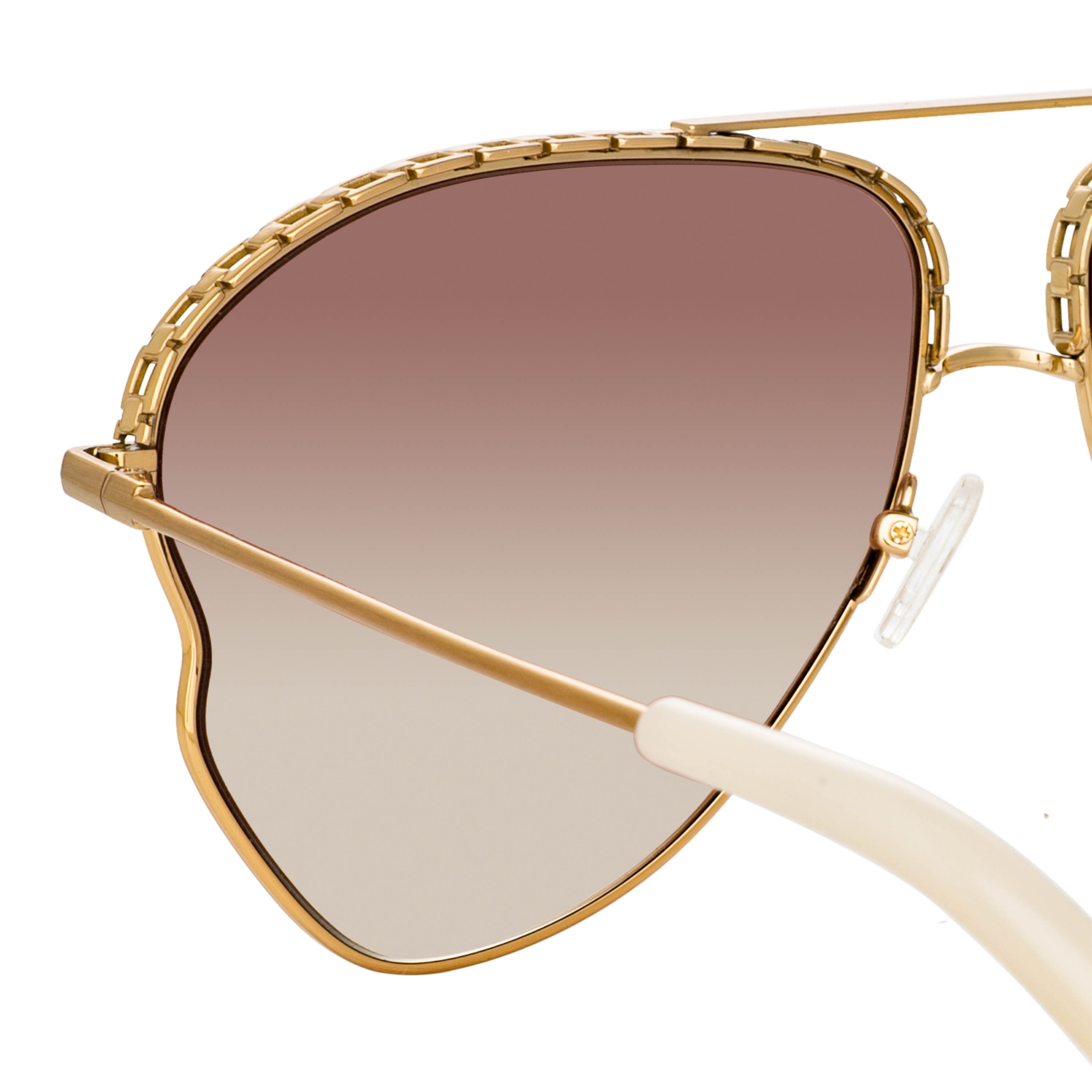 Color_MW272C2SUN - Matthew Williamson Lupin Sunglasses in Light Gold