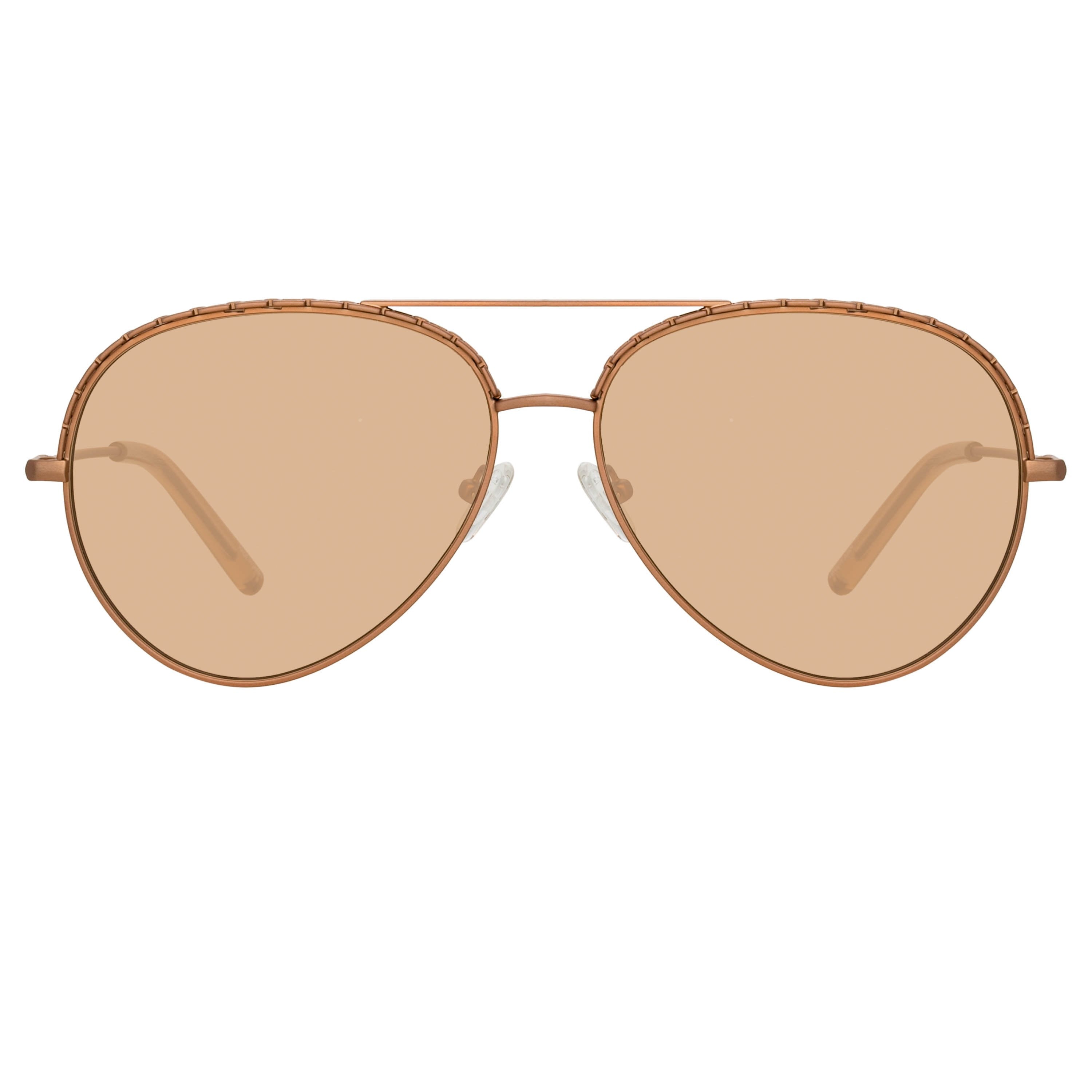 Color_MW273C4SUN - Matthew Williamson Magnolia Sunglasses in Nude