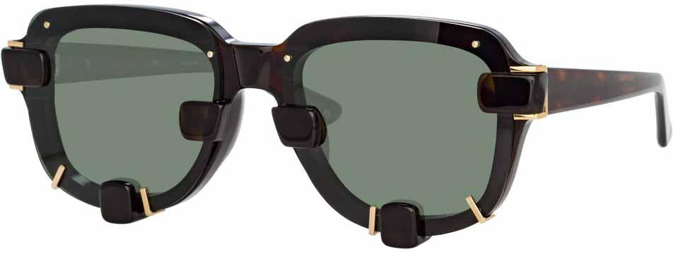 Color_YP5C3SUN - Y/Project 5 C3 D-Frame Sunglasses