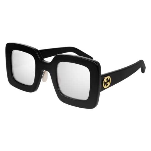 Color_GG0780S-004 - BLACK - SILVER - MIRROR(DOUBLE)