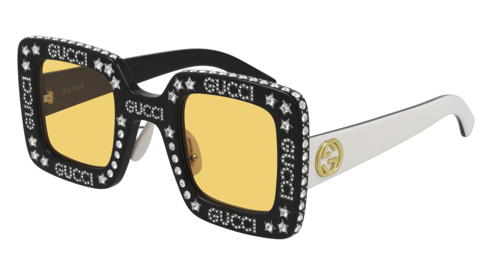 Color_GG0780S-008 - BLACK - YELLOW