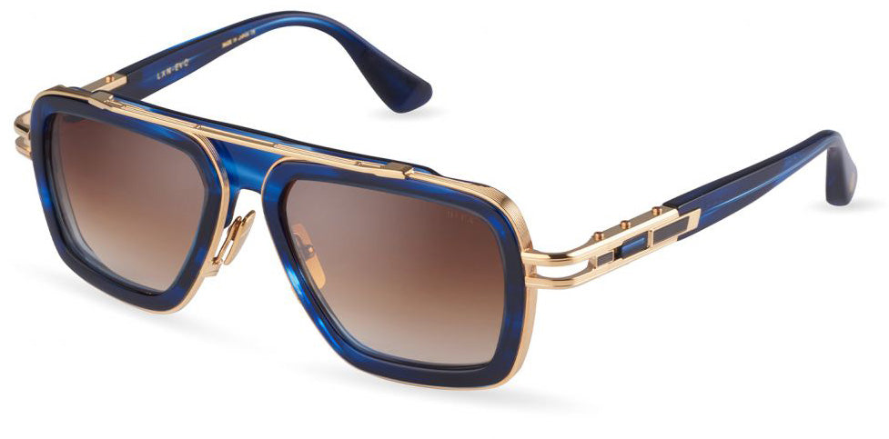 Color_DTS403-A-03 - Blue Swirl - Yellow Gold - Dark Brown to Clear Gradient