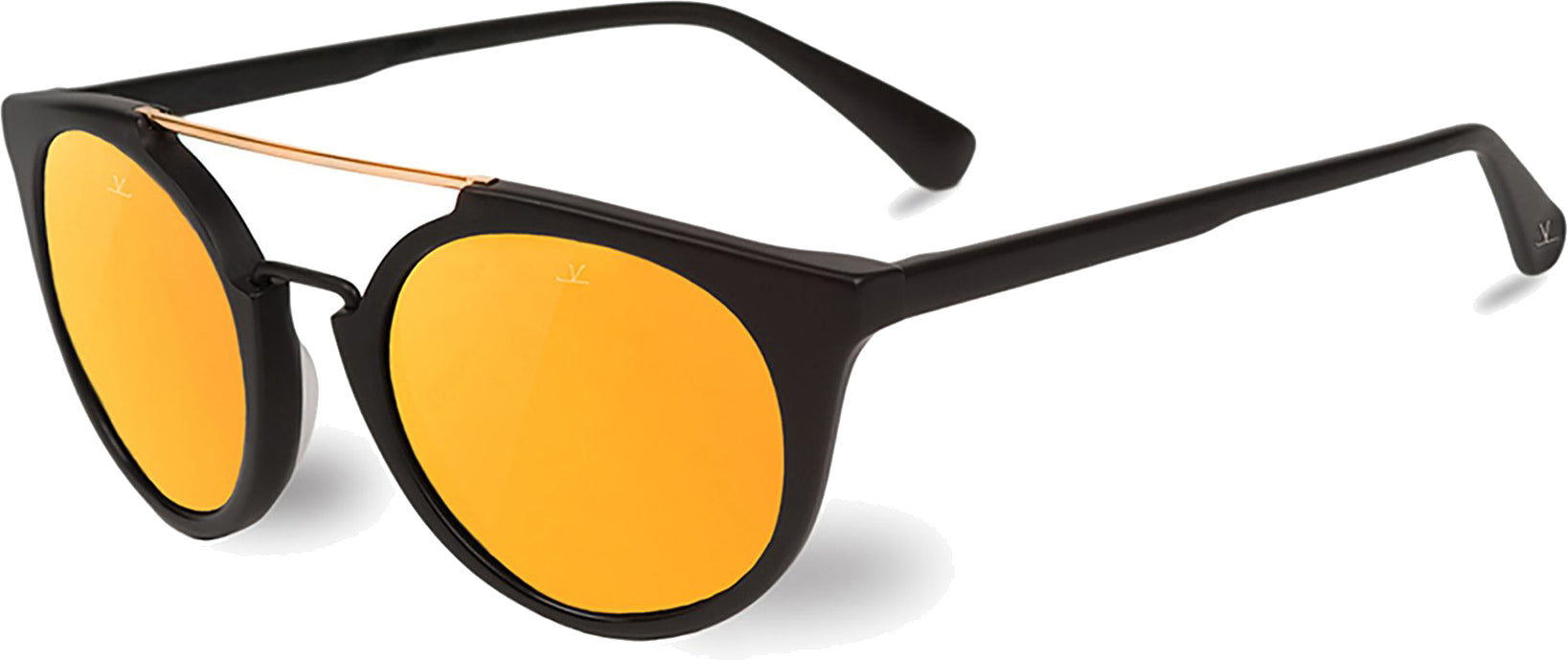 Color_VL160200012124 - CABLE CAR 1602 Noir mat / Pure Brown Gold Flash