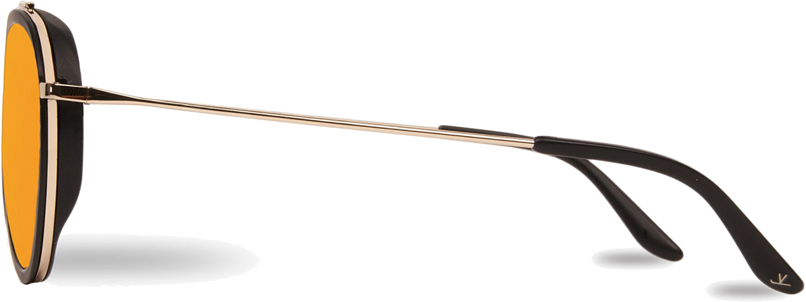 Color_VL161300012124 - EDGE 1613 Noir mat / Pure Brown Gold Flash