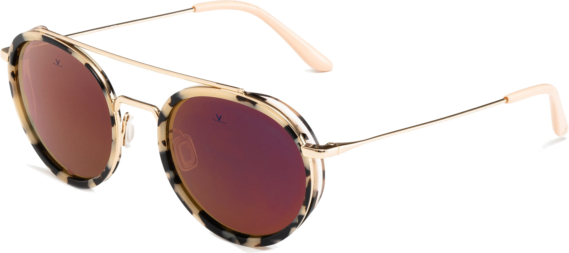 Color_VL161300162130 - EDGE 1613 Ecaille Rose / Pure Brown Purple Flash