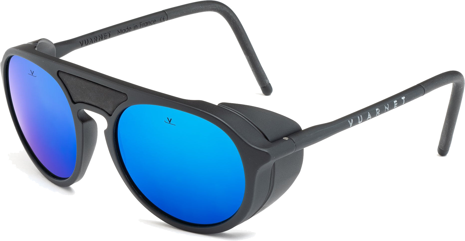 Color_VL170900011126 - ICE 1709 MEDIUM Noir mat / Pure Grey Blue Flash