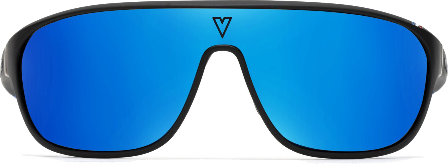 Color_VL192900021726 - RACING 1929 180° LARGE Noir mat / Gris / Polar Blue Flash