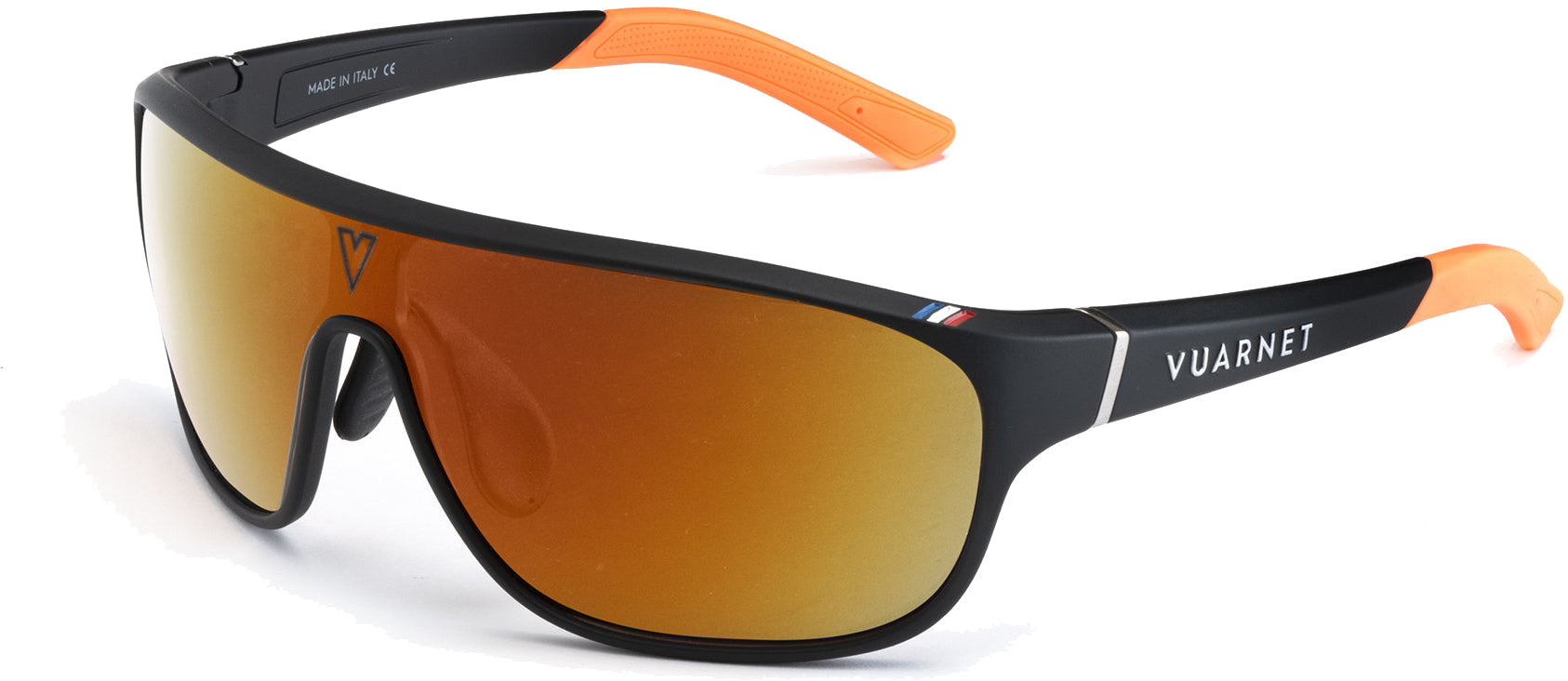 Color_VL192900032C33 - RACING 1929 180° LARGE Noir mat / Orange / NXT HD Photochromic Brown