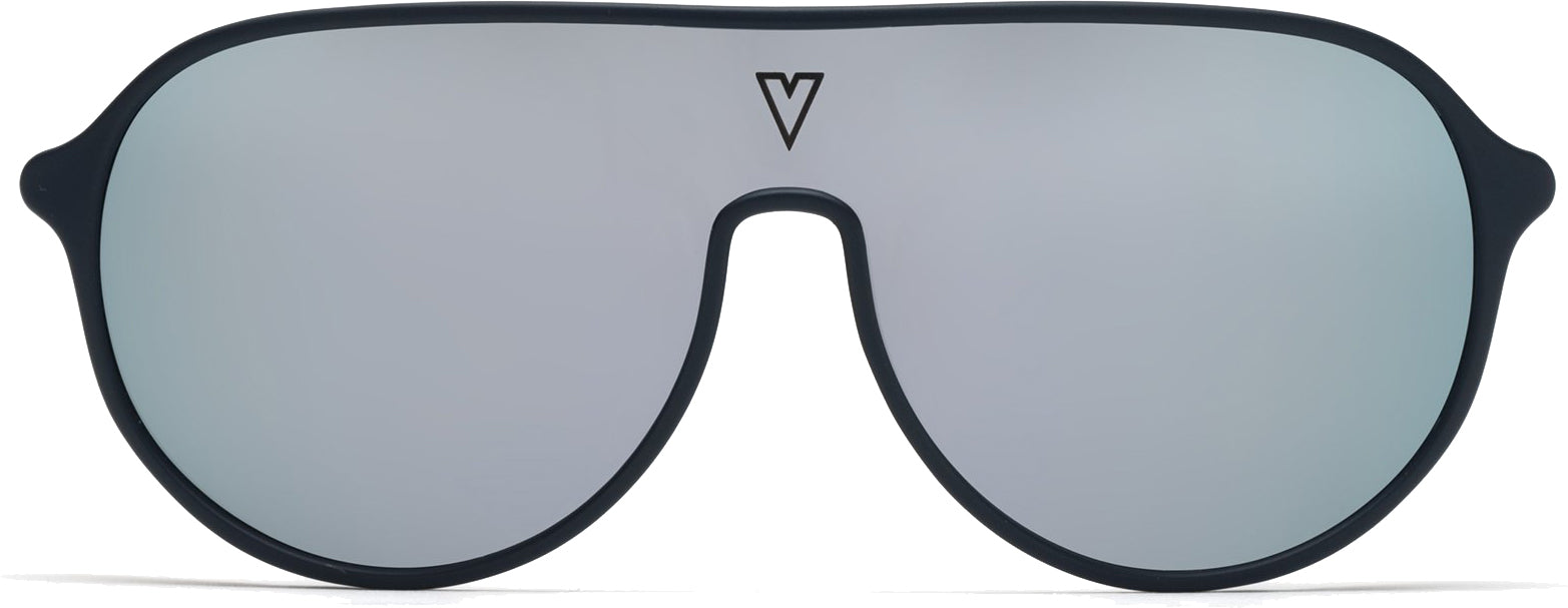 Color_VL193000032223 - ICE 1930 180° MEDIUM Bleu mat - argent blue / HD Silver Flash