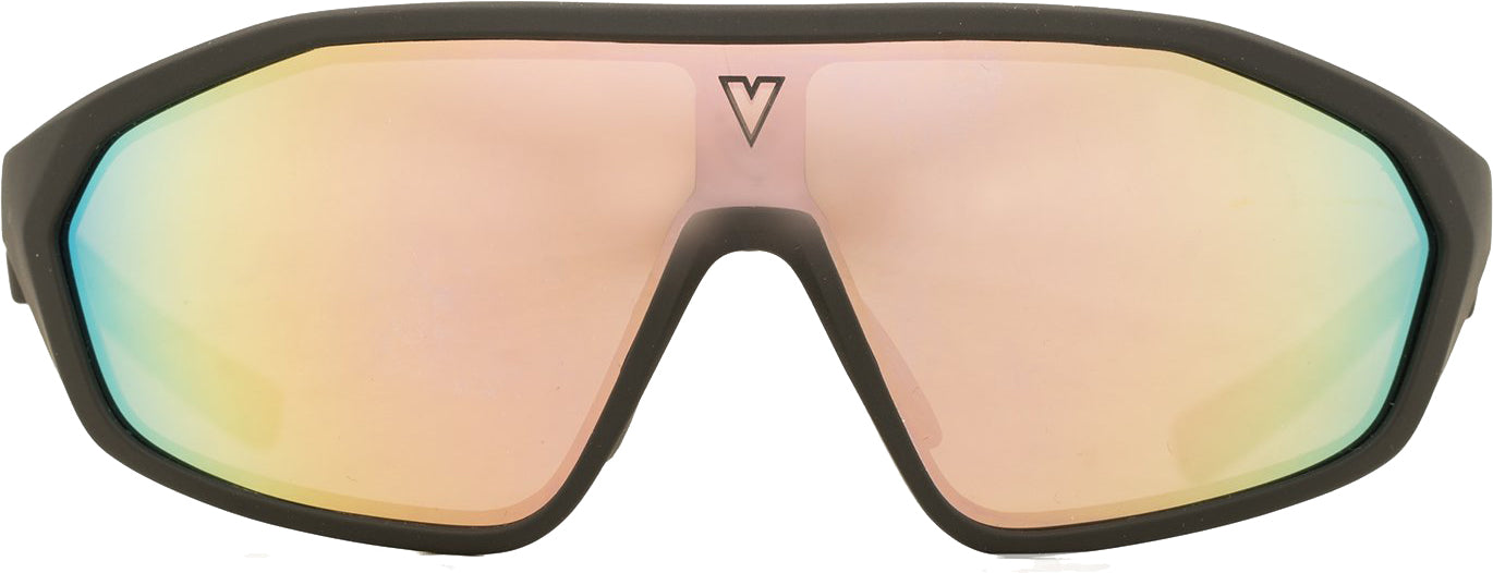 Color_VL201100022Y56 - AIR 2011 180° LARGE Noir mat / Gris / HD CHAMPAGNE FLASHED BIO NYLON