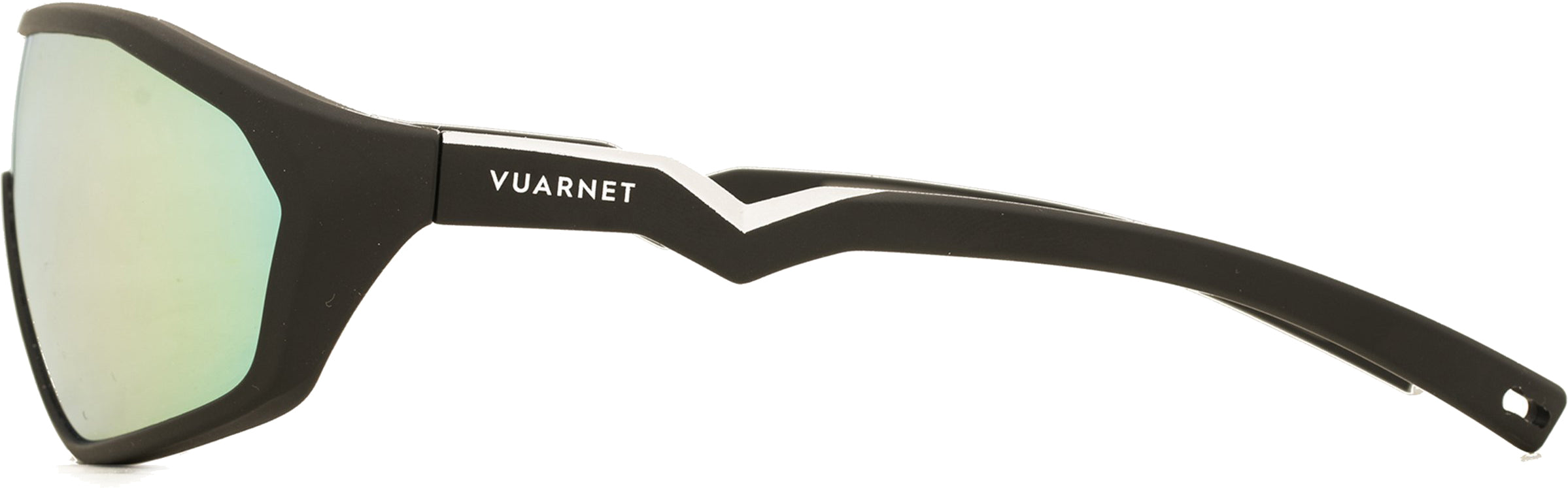 Color_VL201100022Y56 - AIR 2011 180° LARGE Noir mat / Gris / HD CHAMPAGNE FLASHED BIO NYLON