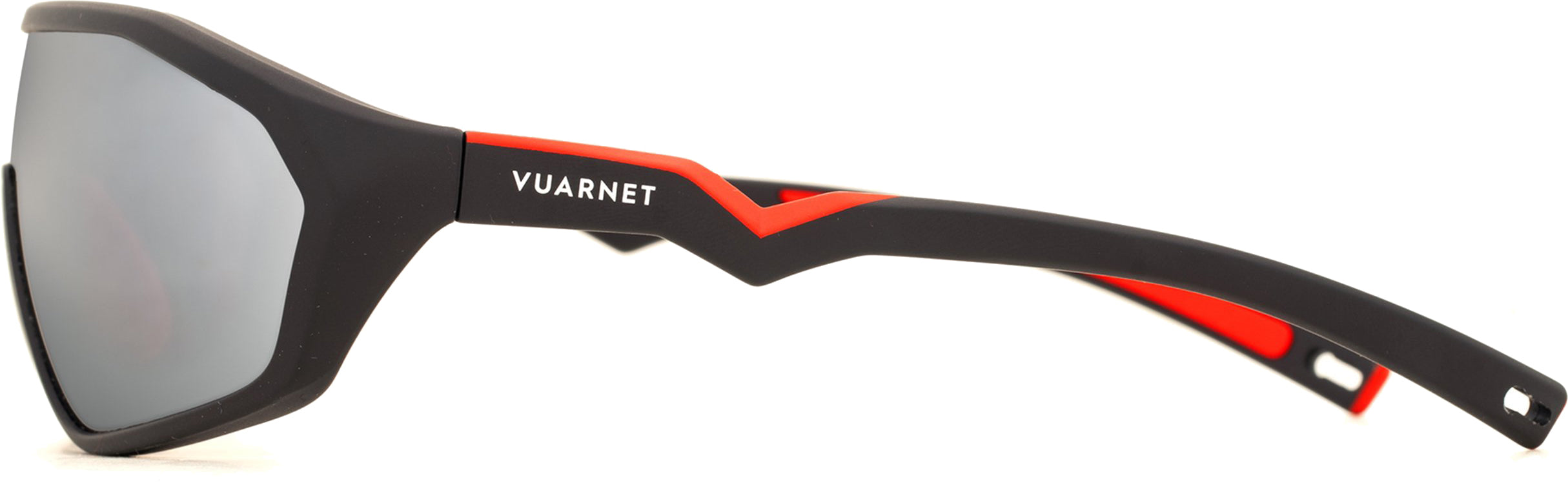 Color_VL201100031757 - AIR 2011 180° LARGE Noir mat / Rouge / HD POLAR BLACK FLASHED