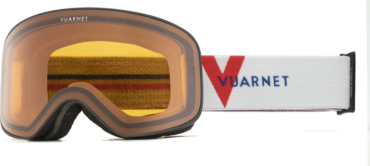 Color_VM202000025513 - MASQUE DE SKI Noir mat / Photochromique Orange