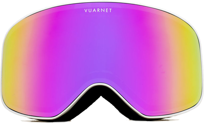 Color_VM202000041532 - MASQUE DE SKI Blanc mat / Grey Pink Flash