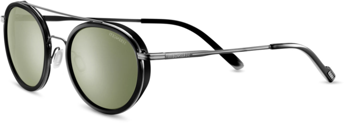 Color_SS526001 - Shiny Dark Gunmetal - Black Shiny / Mineral Polarized 555nm Cat 3 to 3