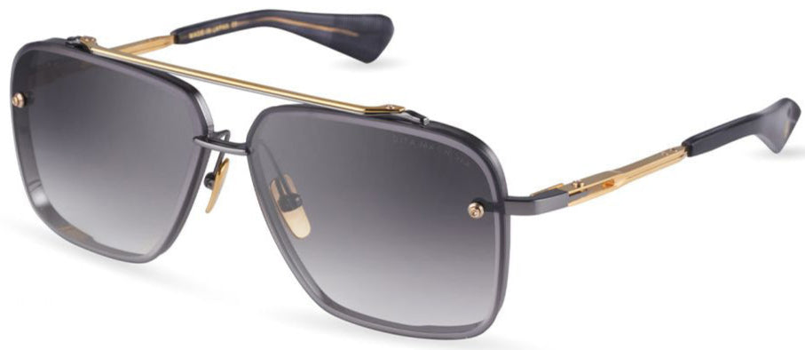 Color_DTS121-62-05 - Black Rhodium - Yellow Gold - Dark Grey To Clear Gradient - Gradient