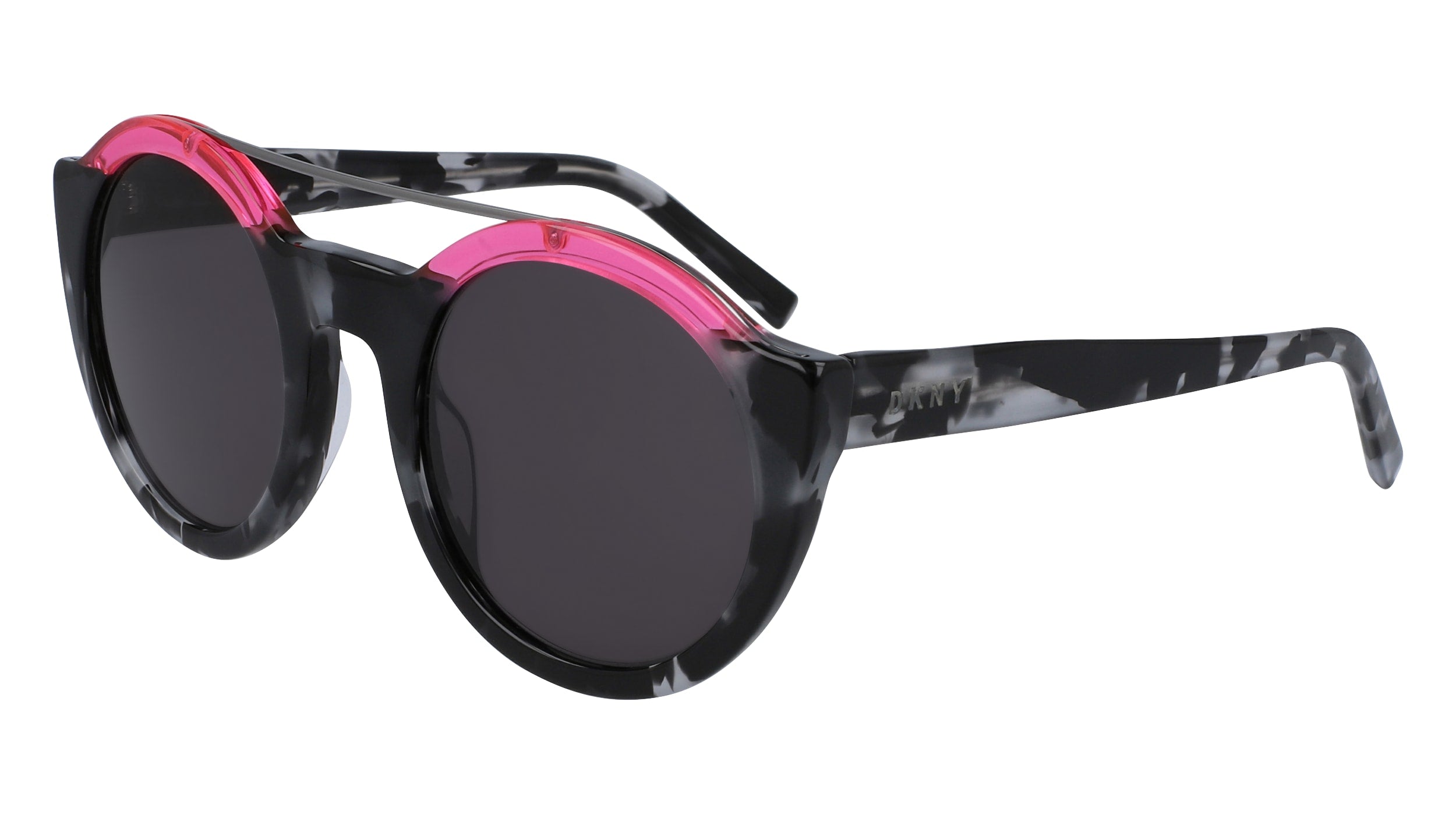 Color_010 - BLACK TORTOISE / NEON PINK