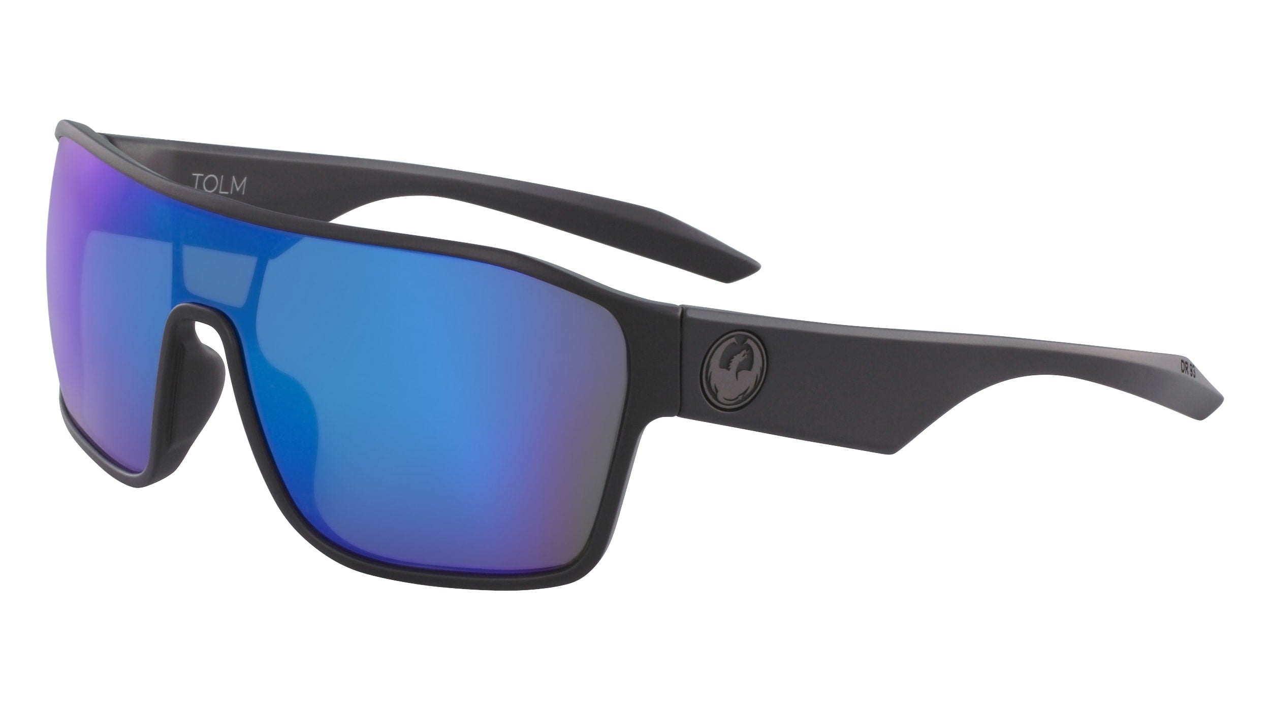 Color_040 - MATTE BLACK/LL BLUE ION