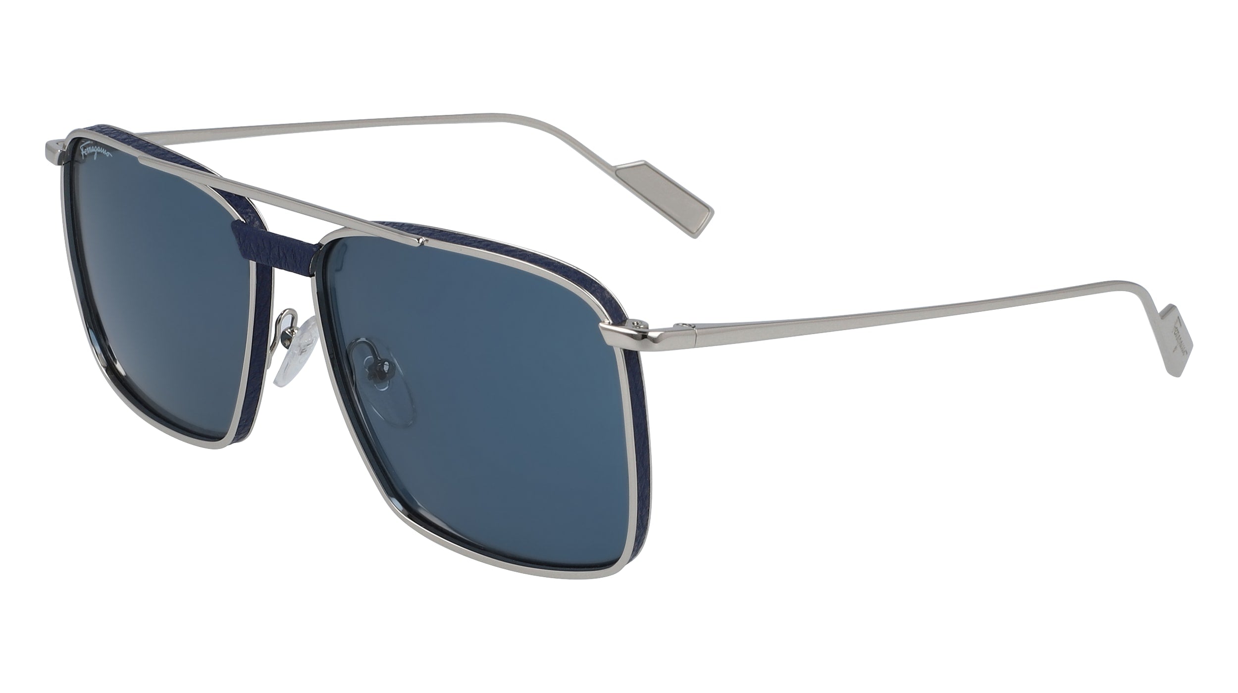 Color_030 - PALLADIUM/BLUE LEATHER