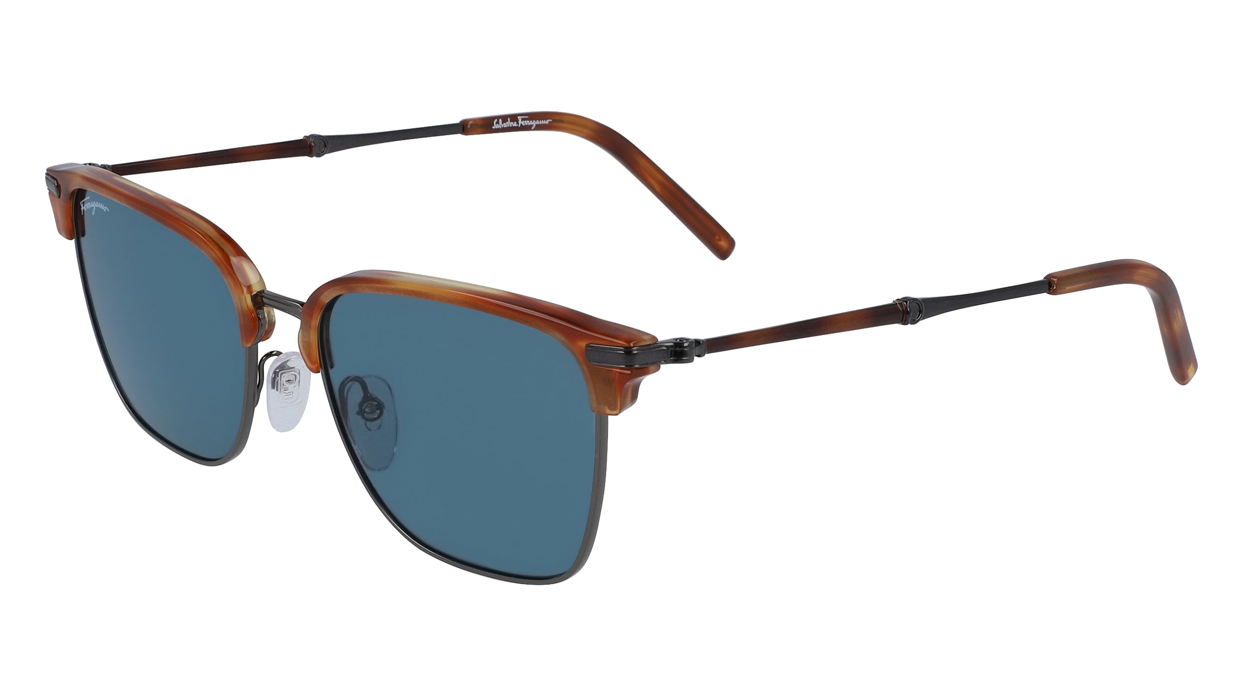 Color_086 - DARK RUTHENIUM/STRIPED BROWN