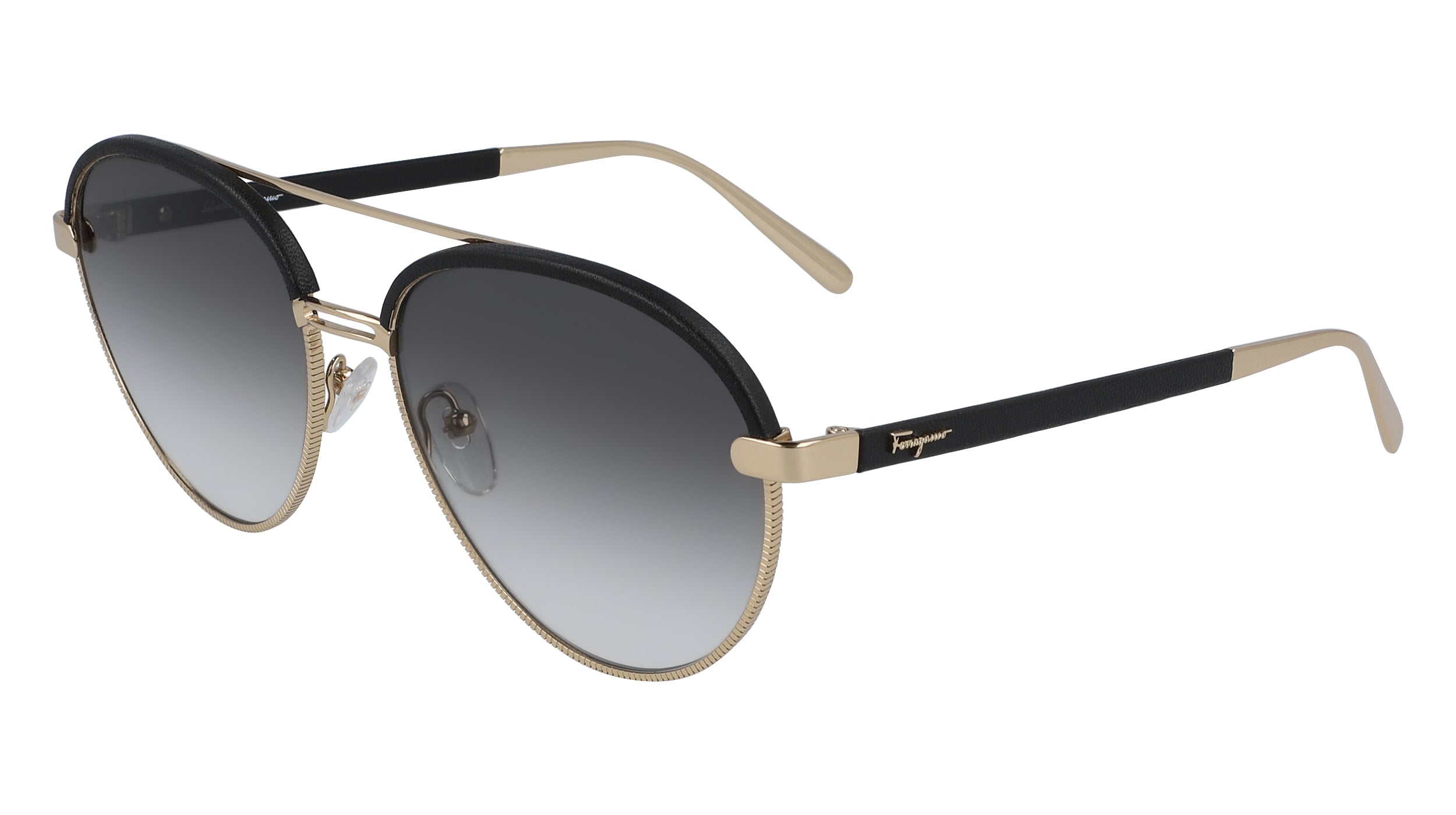 Color_786 - ROSE GOLD/BLACK LEATHER
